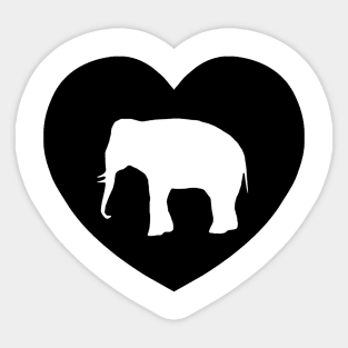 Elephant Love | I Heart... Sticker